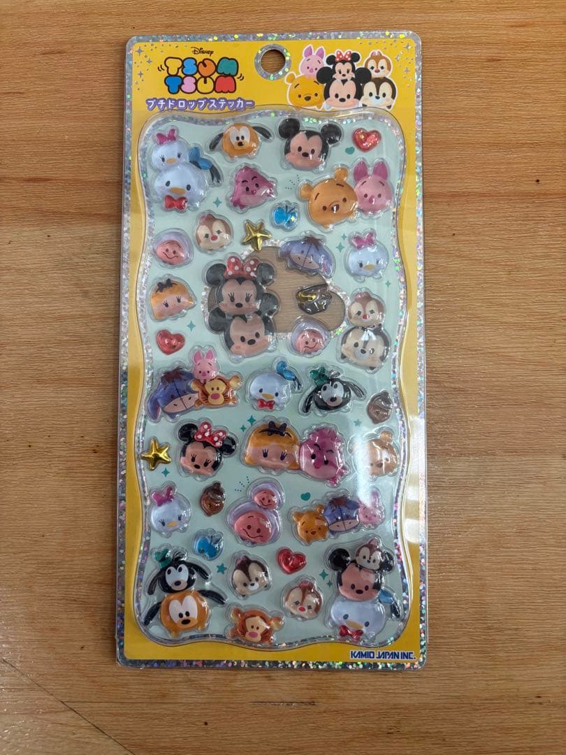 プチドロップステッカーディズニープリンセス・ツムツム ・ミニオン　シール セット