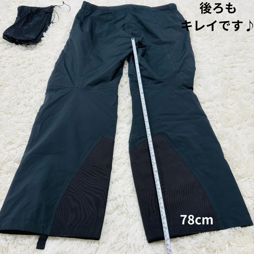 ◆580 ほぼ新品　モンベル　ドライテックインシュレーテッド　雪山　黒　XL