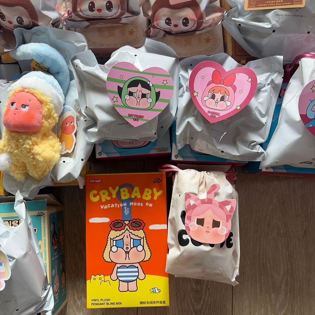 正規品 新品 POP MART ラブブ スカルパンダ crybaby まとめ売り