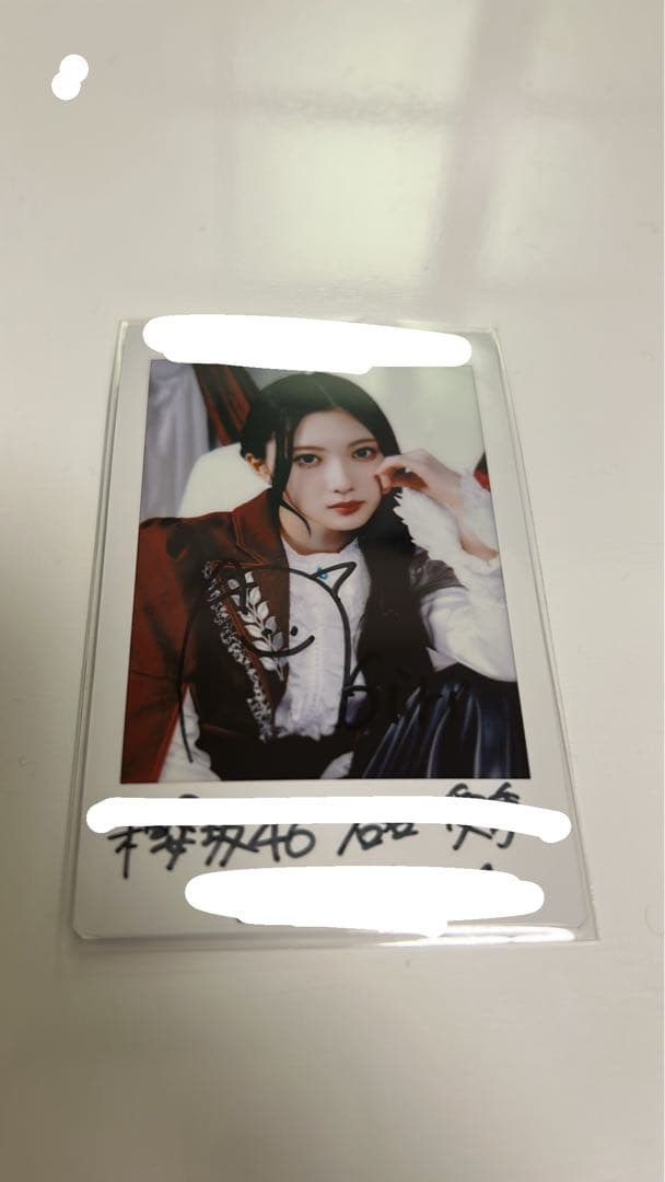 谷口愛季　サクコレA賞　直筆