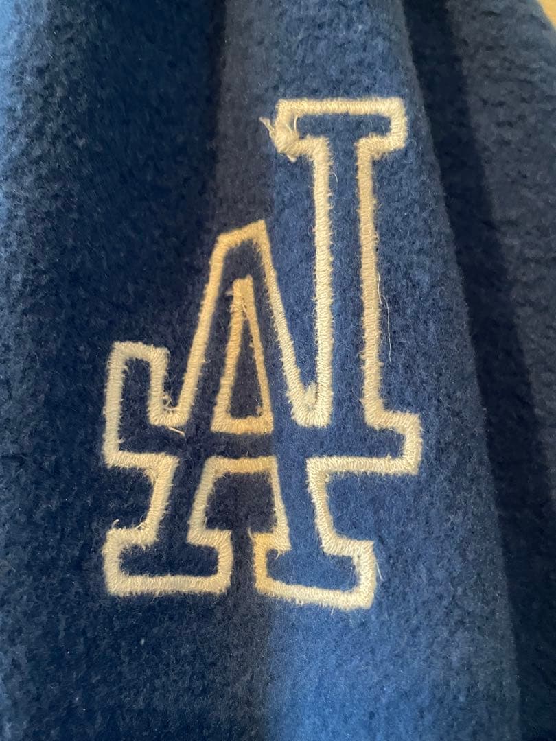 【レア】【国内未販売】47 Dodgers ジップアップジャケット 青