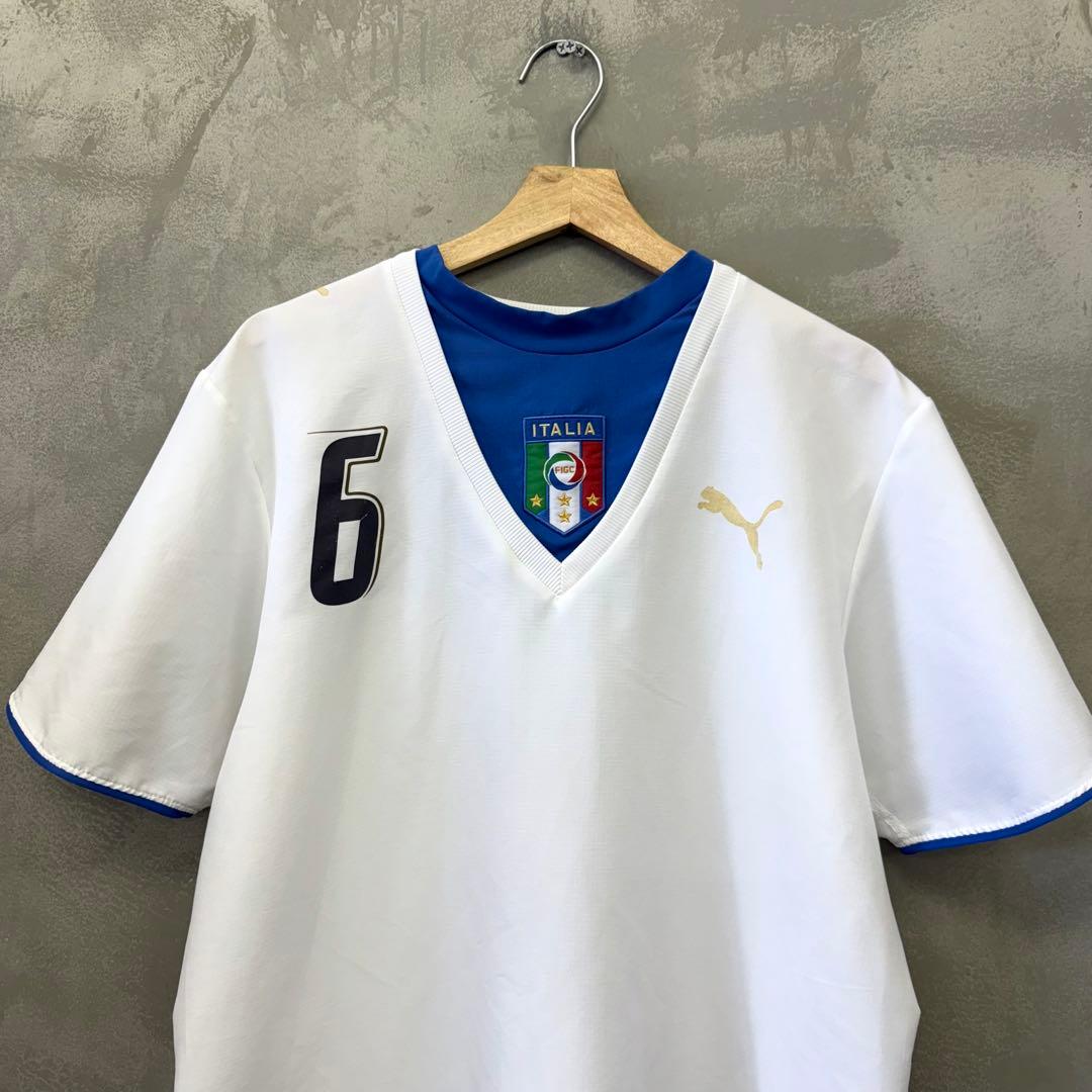 PUMA イタリア代表 ユニフォーム ゲームシャツ 2006年ドイツW杯