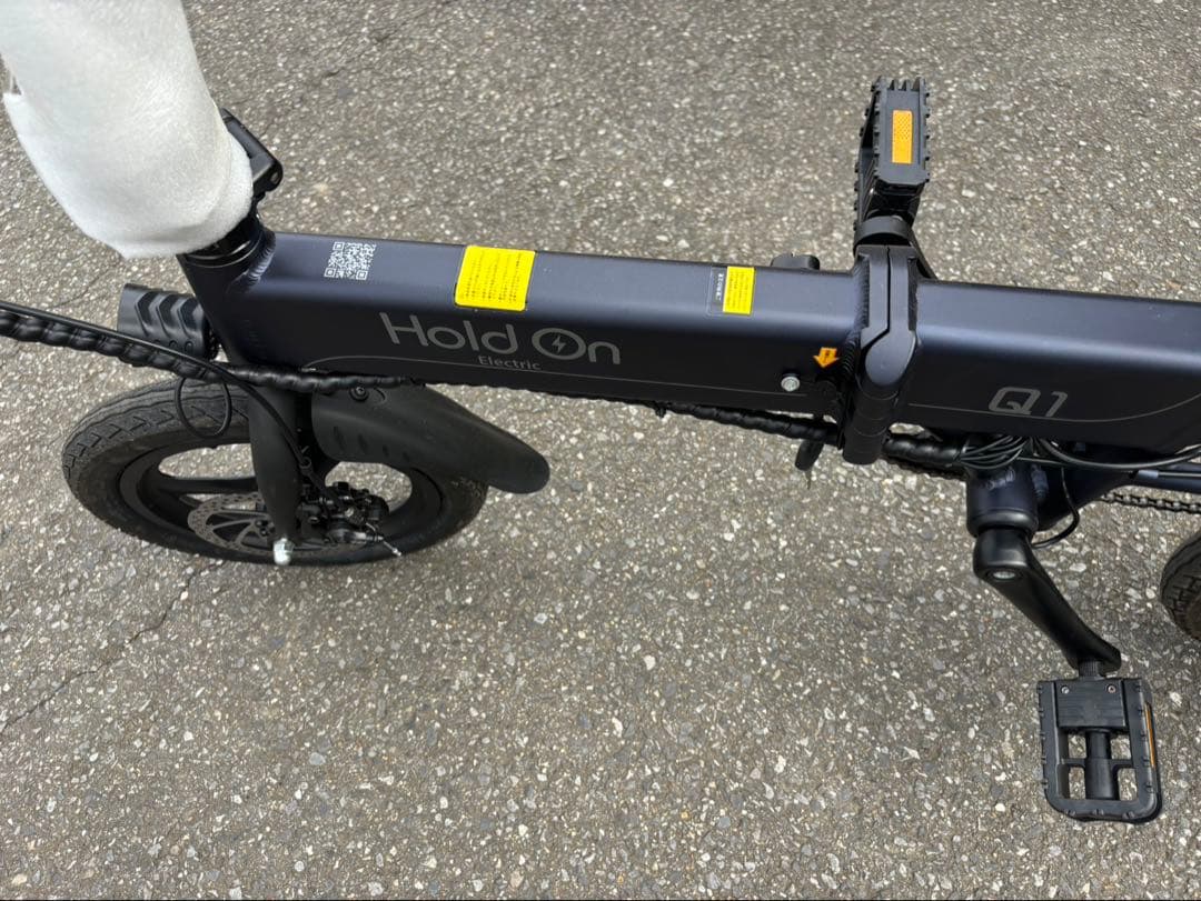 Hold On 折りたたみ電動アシスト自転車　新品・未使用‼️