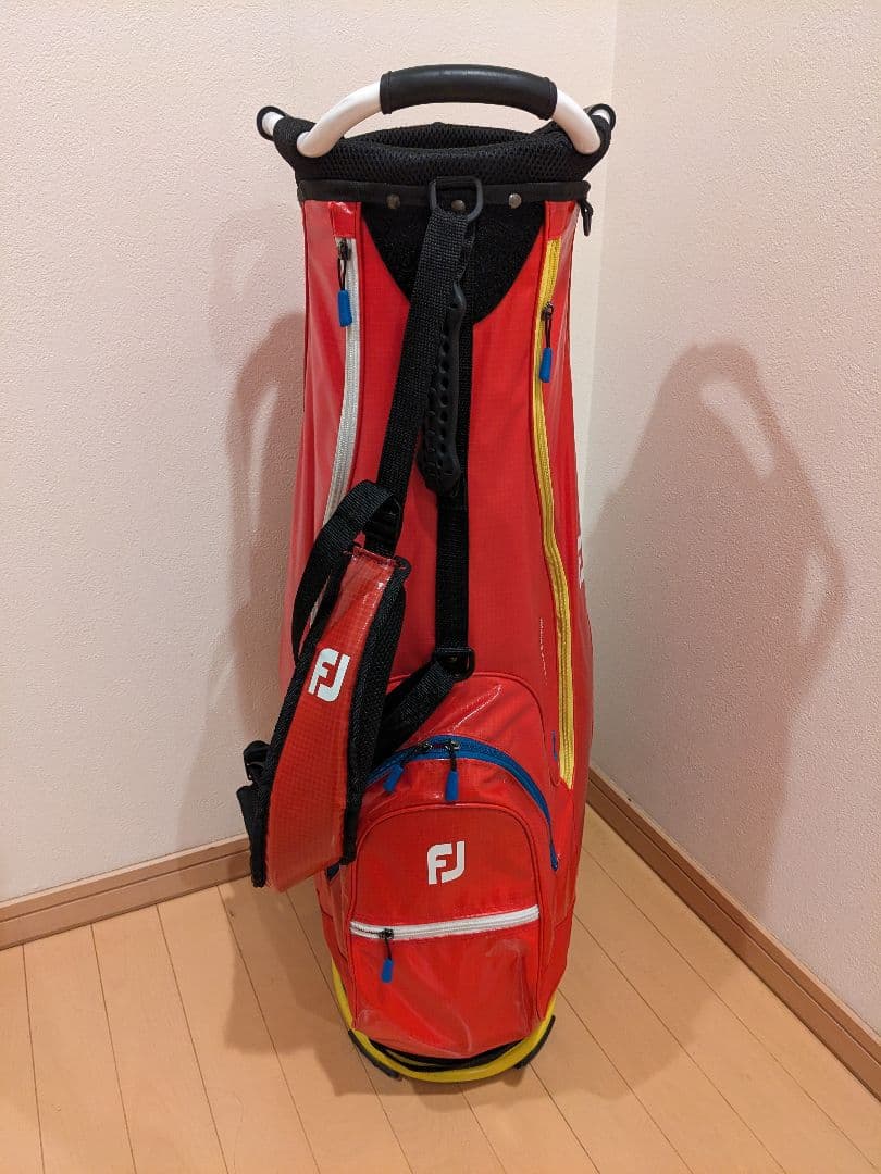 FootJoy フットジョイ キャディバッグ FJ レッド ゴルフバッグ