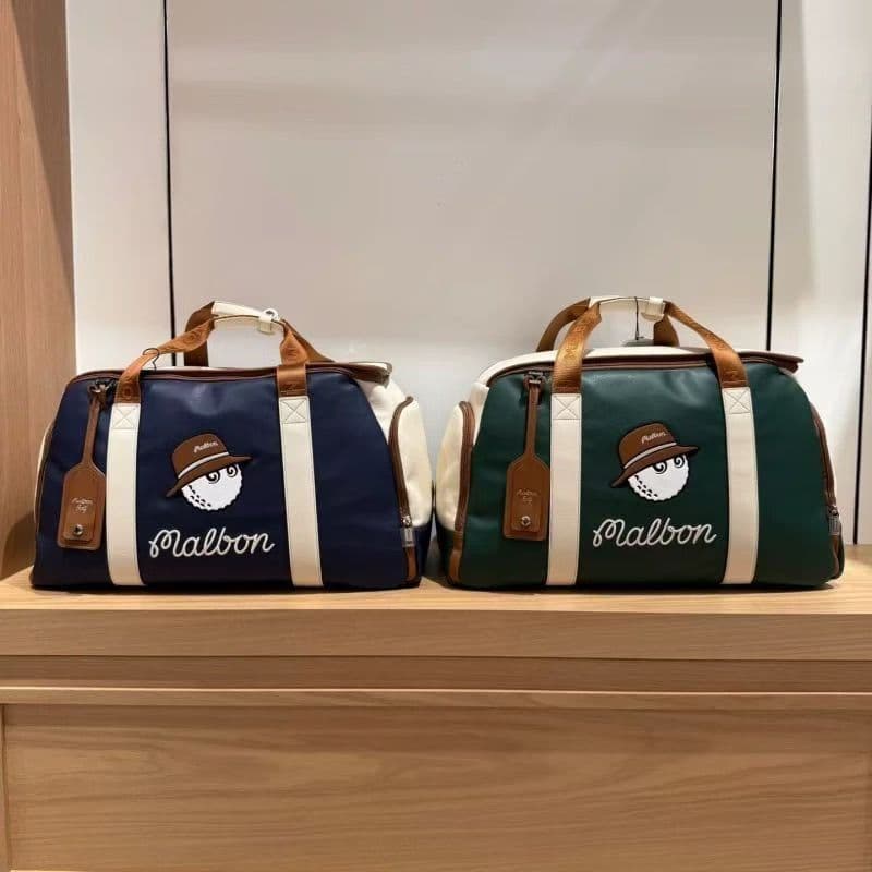 再入荷★マルボンゴルフボストンバッググリーン