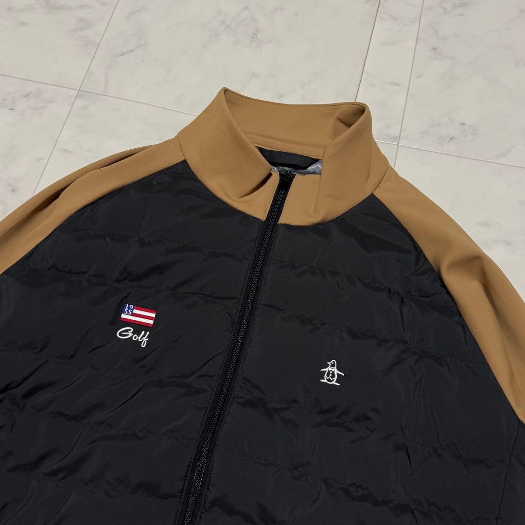 極美品・L✨マンシングウェア ヒートナビ ハイブリットブルゾン ゴルフ 24AW