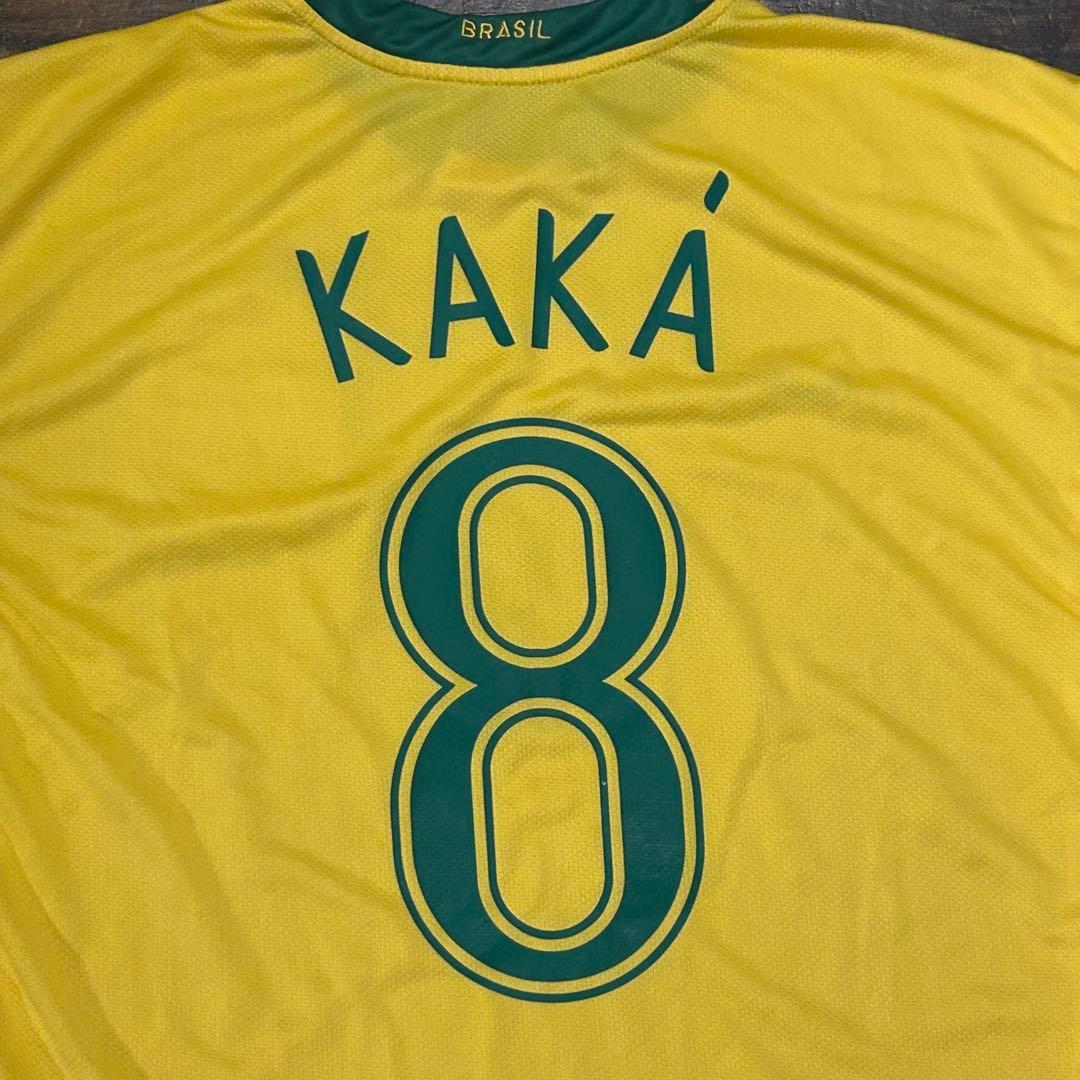 ビンテージ2006ナイキ正規品 ブラジル代表ユニフォーム 背番号8 カカ