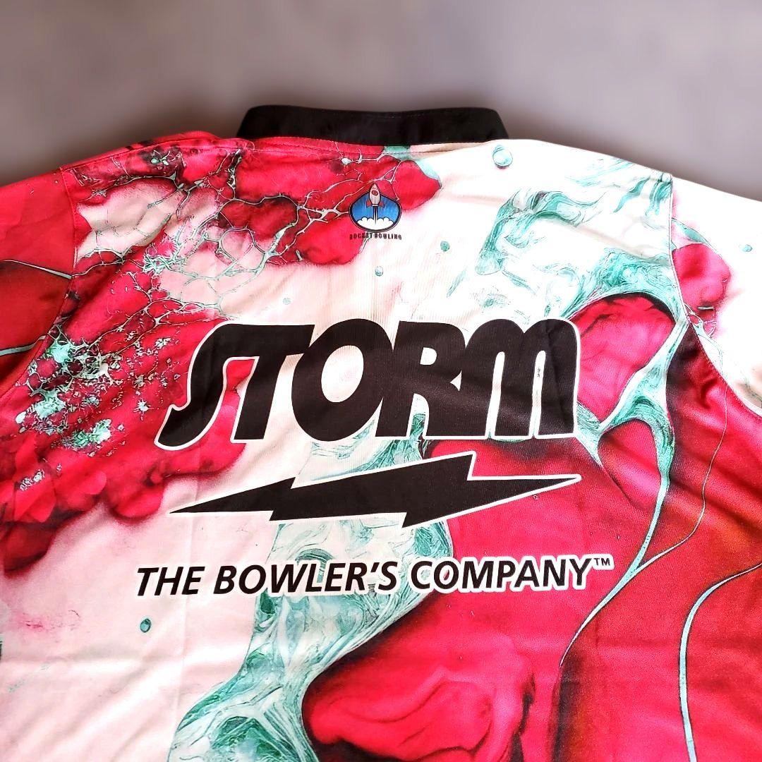新品✨日本未発売✨STORM【日本サイズXL】ピンク　大きめ　マーブル