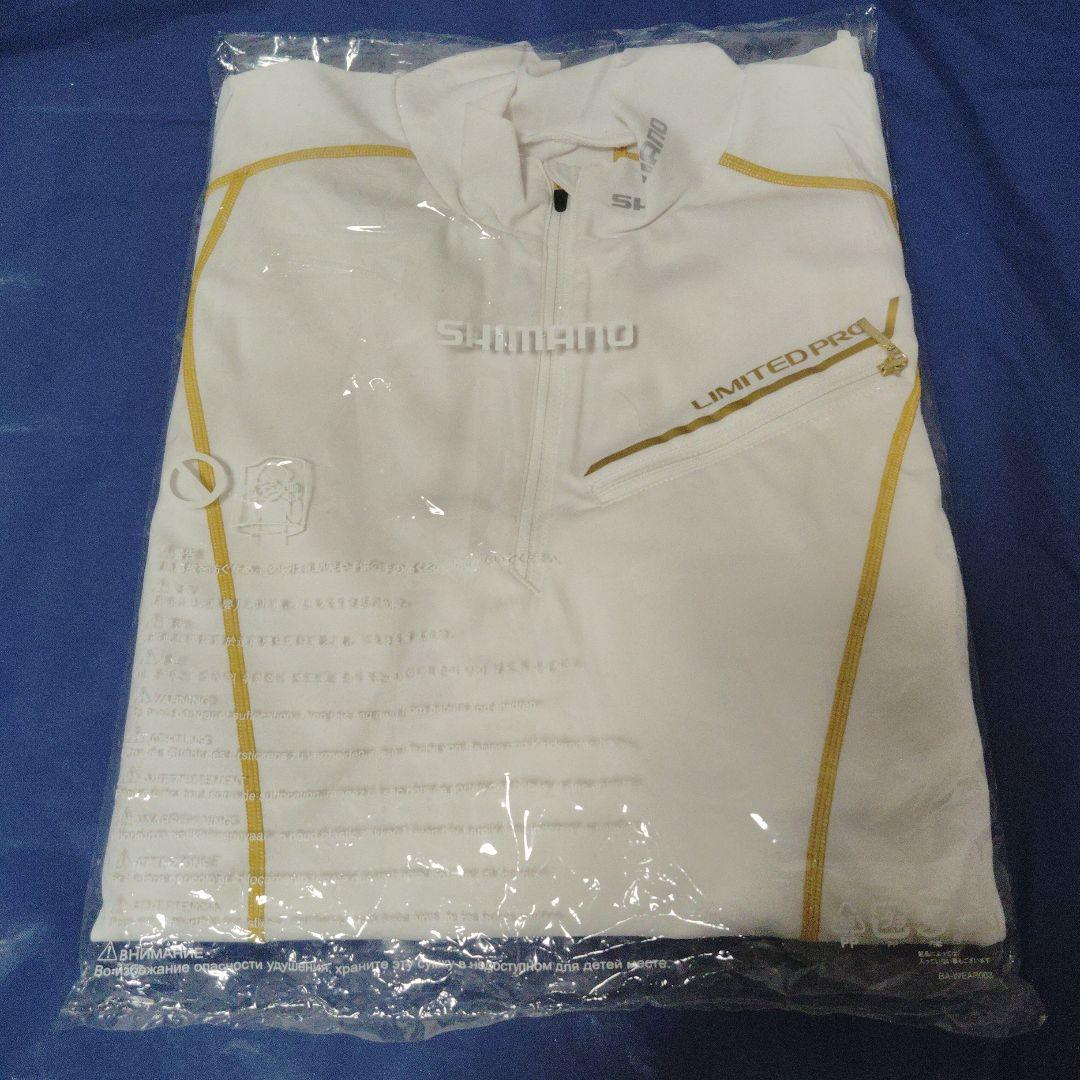 シマノ　LIMITED PRO　ハーフジップ　　長袖シャツ　Мサイズ 　未使用品