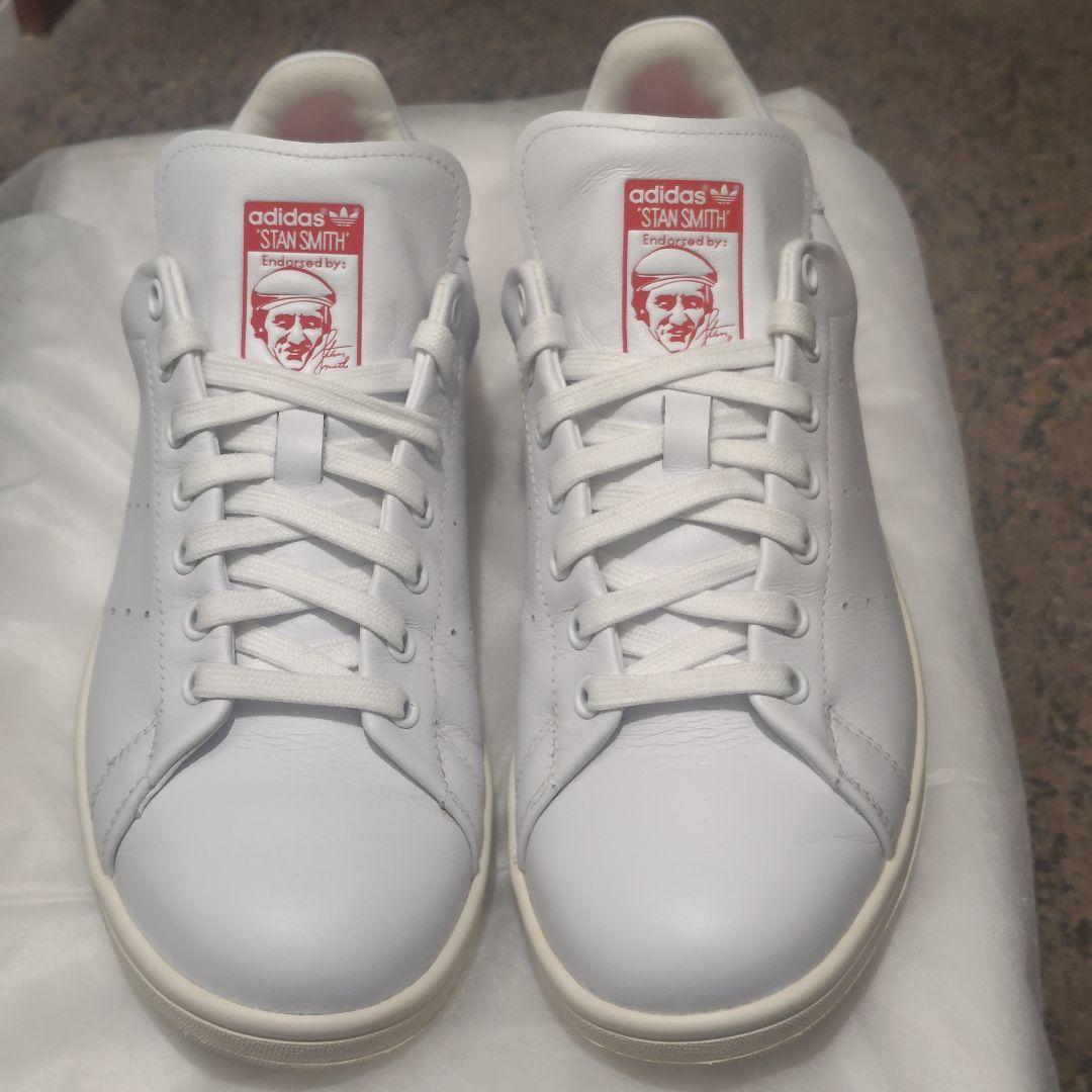 【美品】adidas stansmith レザー スパイクレス ゴルフシューズ