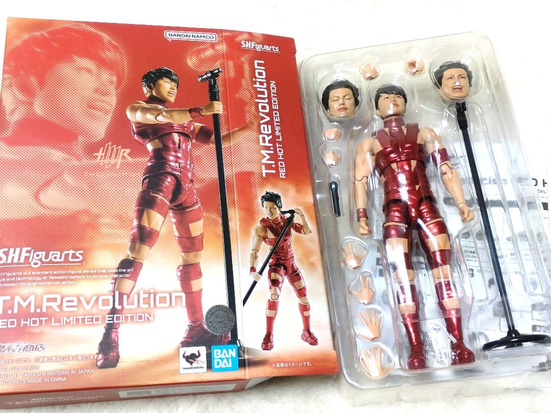 S.H.Figuarts T.M.Revolution RED HOT 開封品