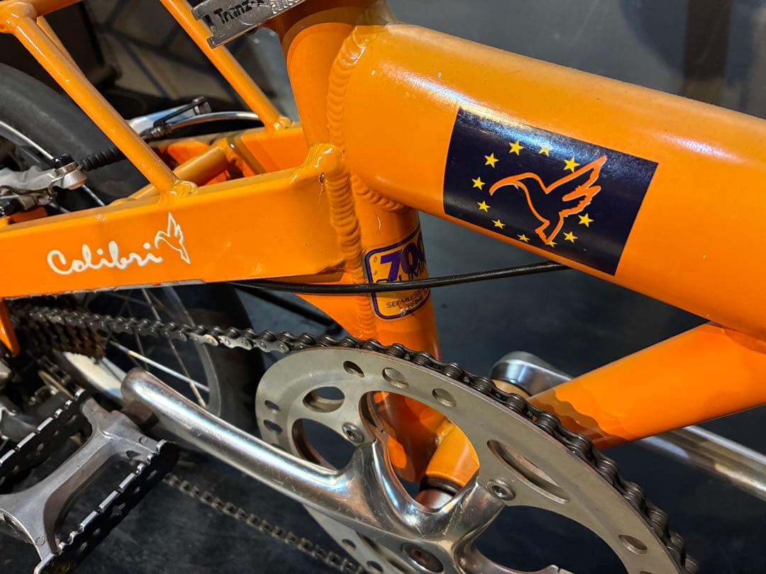 D29 訳有 中古折りたたみ自転車/PEUGEOT プジョーコリブリ 16インチ
