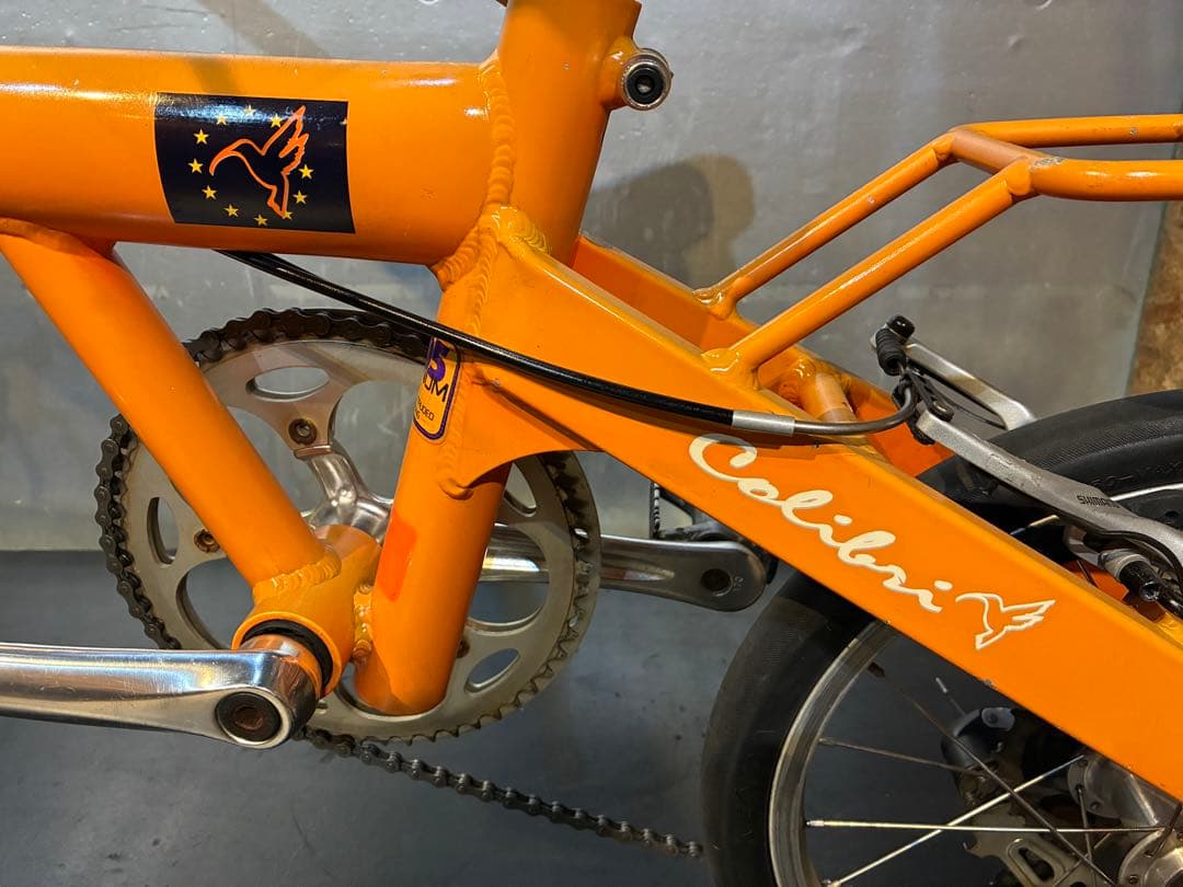 D29 訳有 中古折りたたみ自転車/PEUGEOT プジョーコリブリ 16インチ