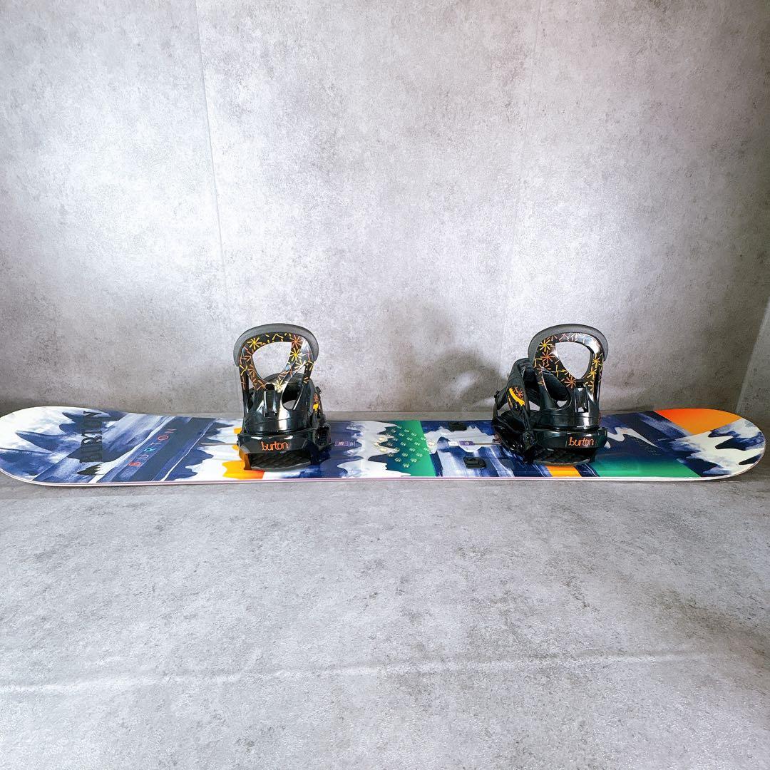 【BURTONセット】レディーススノーボード　 バートン　140cm バイン付き