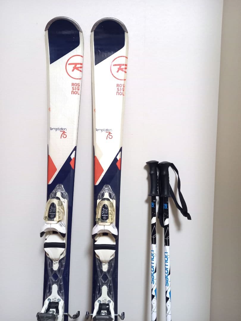 ROSSIGNOL・SALOMON レディース スキーセット