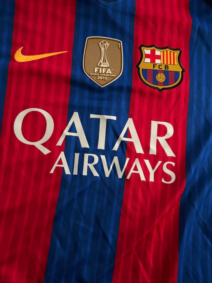 【cwc優勝ロゴ入り】FCBarcelona 16-17 ユニフォーム Aゴメス