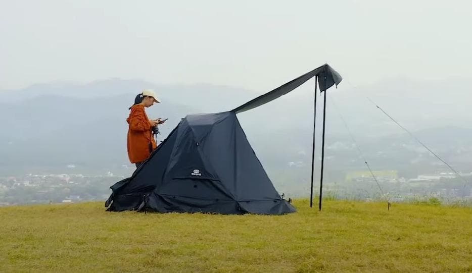 GoGlamping SKY EYE テント TC & 専用フライシート セット