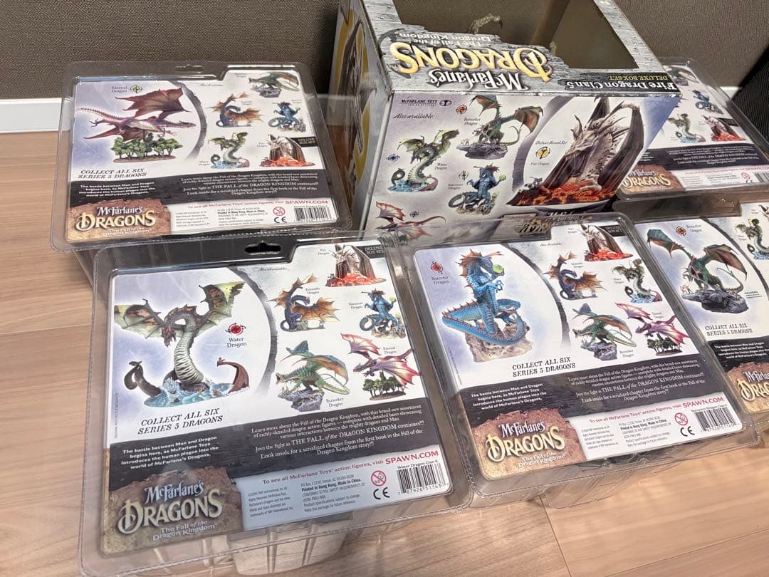 【未開封・極美品】マクファーレン ドラゴン シリーズ5 コンプリートセット