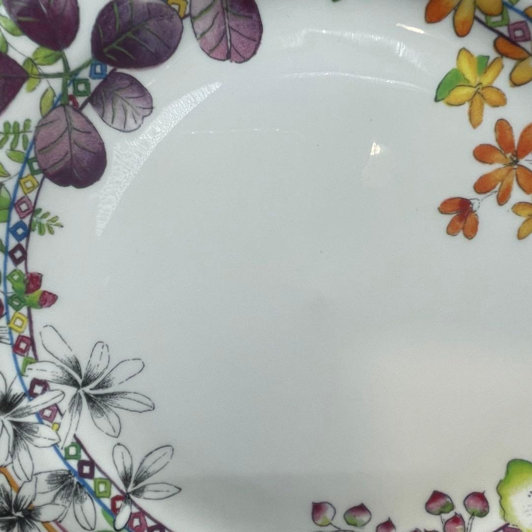 美品　ジアン　バカテル　プレート21.8㎝　フランス　ボタニカル　2枚セット