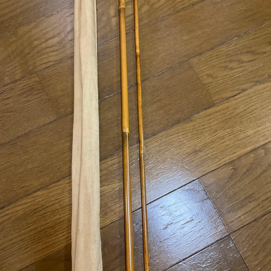 名人 竿 竹製 ヘラブナ竿 名人　竿太郎　専用ケース付き　290cm 和竿