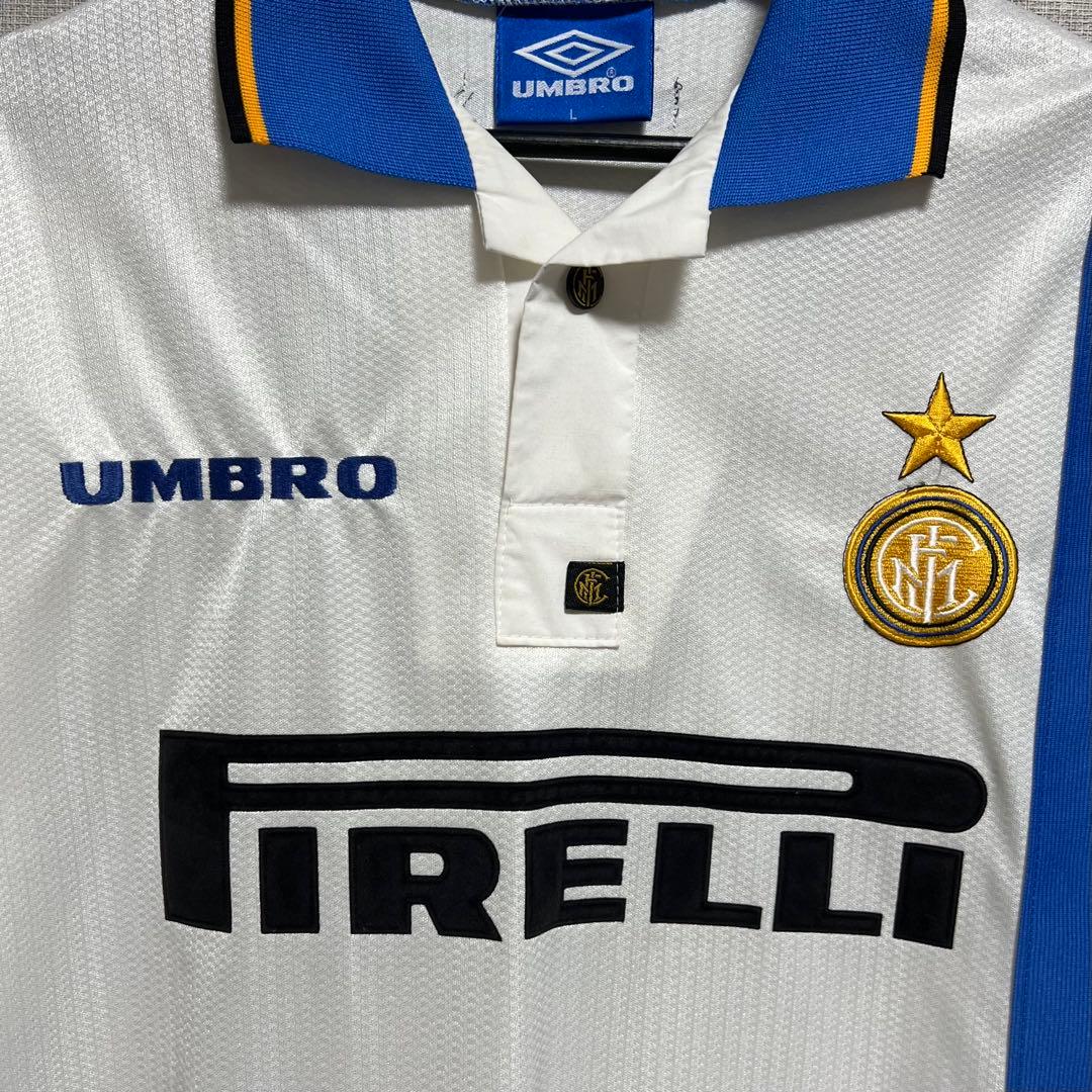 97/98 UMBRO インテル ユニフォーム ゲームシャツ 90s