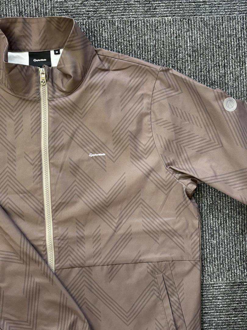 TaylorMade ブラウン ナイロンジャケット M