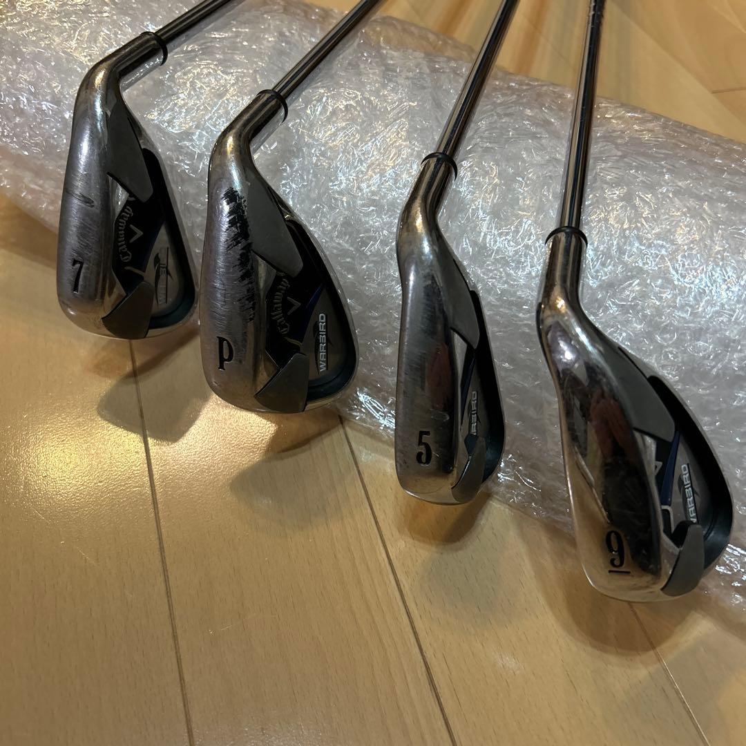 Callaway Warbird アイアンセット 5, 7, 9, P