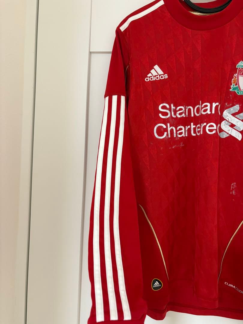 希少 Liverpool リバプール 2010 2011 ユニフォーム 長袖