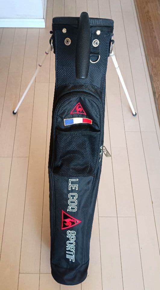 値下げ❗️ le coq sportif 　セルフスタンドキャディーバッグ