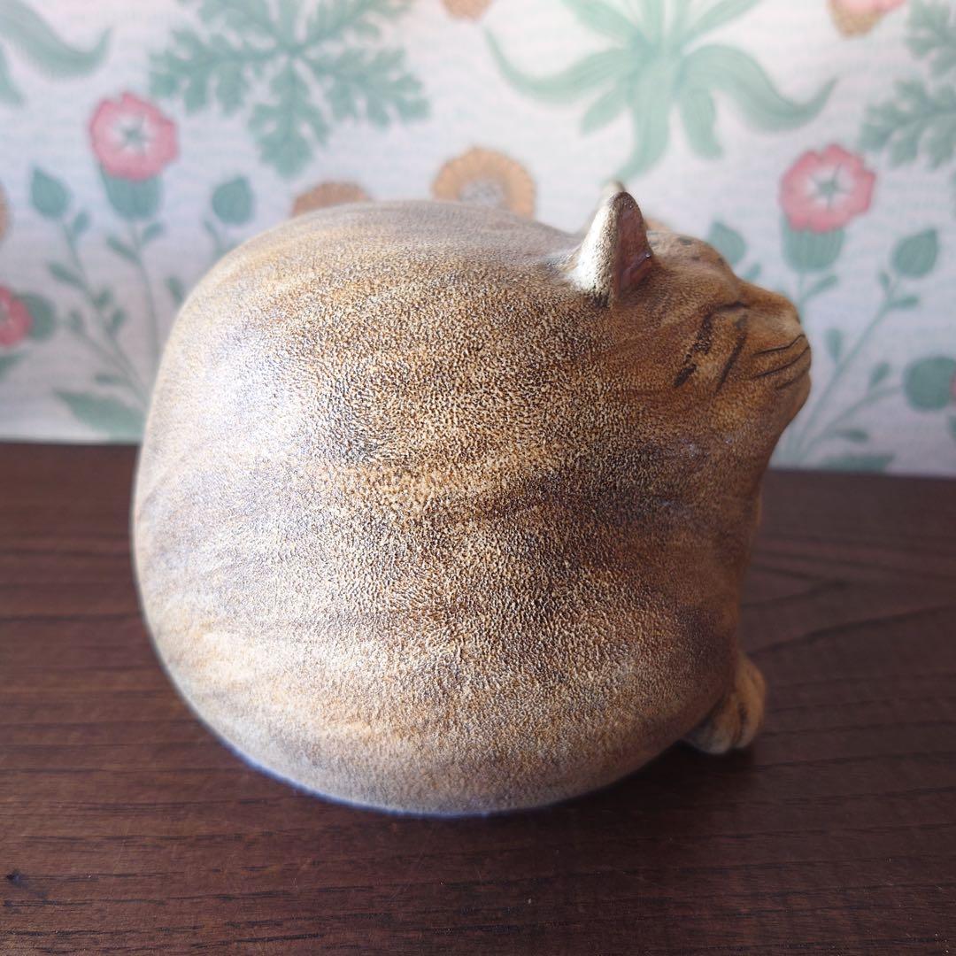 マヌル猫　ダルマ猫　茶猫　作家　陶器