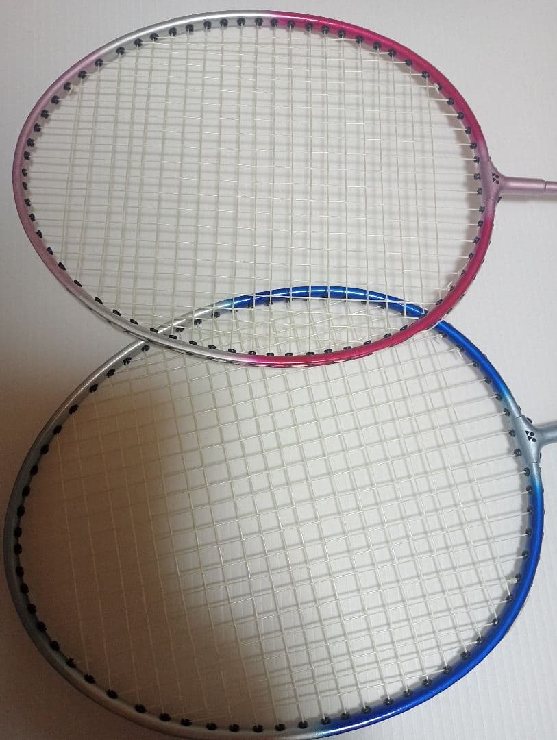 YONEX バドミントンラケット 2本セット ケース付き