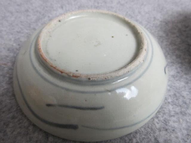 古伊万里染付小皿2枚 [B28917]