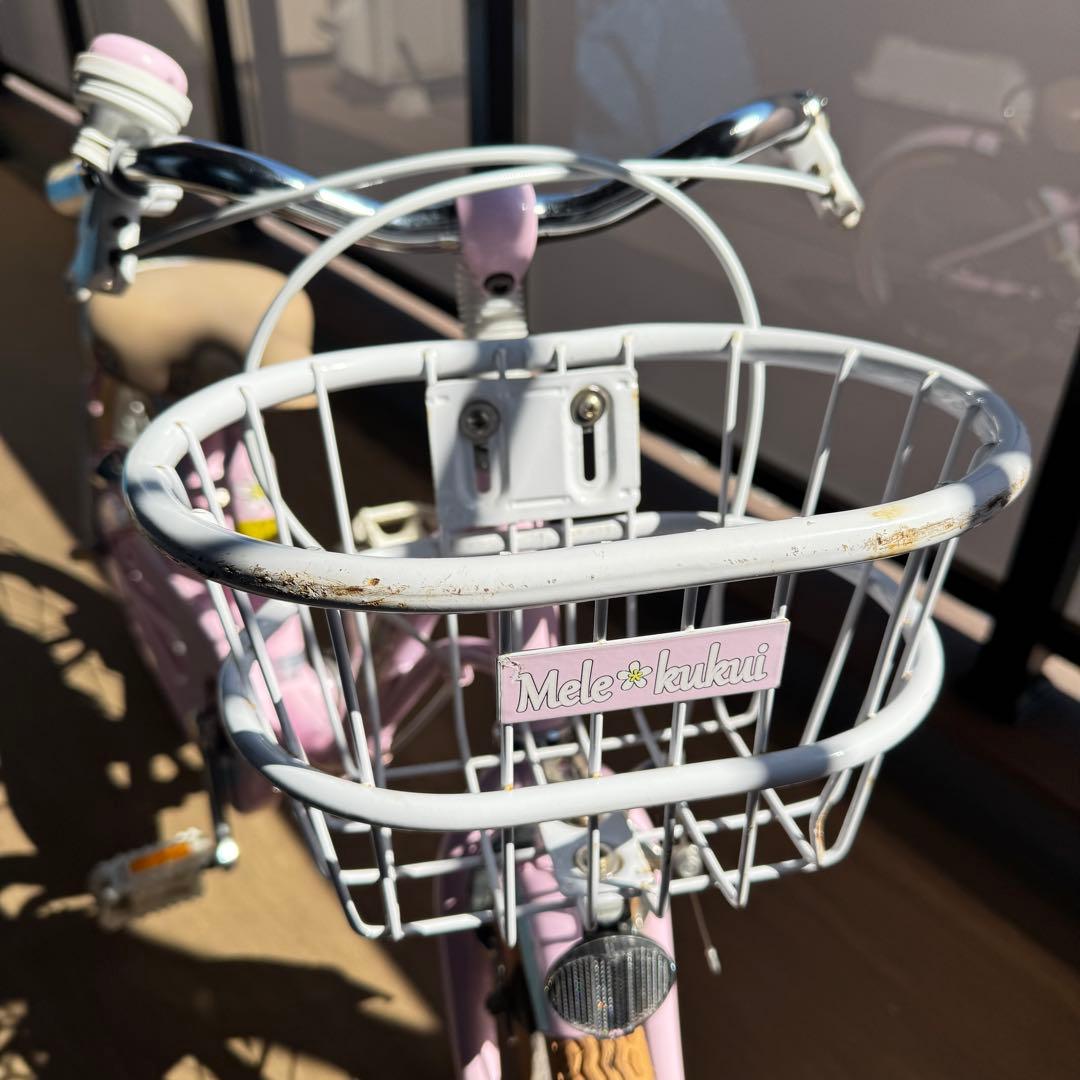 メレ・ククイキッズA 変速なし 16インチ 子供用自転車　ピンク