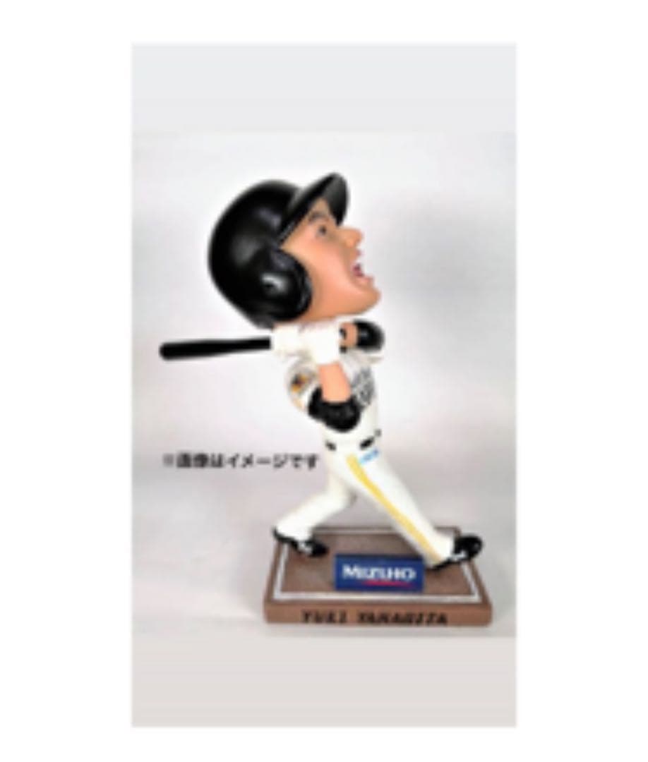 柳田悠岐　背番号44 ボブルヘッドフィギュア　非売品