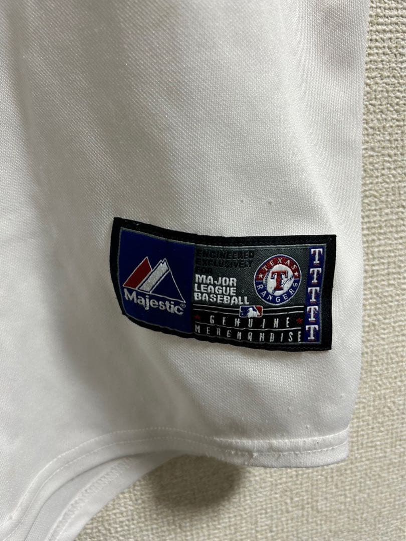 MLB レンジャーズ エルビス・アンドラス ユニフォーム ベースボールシャツ