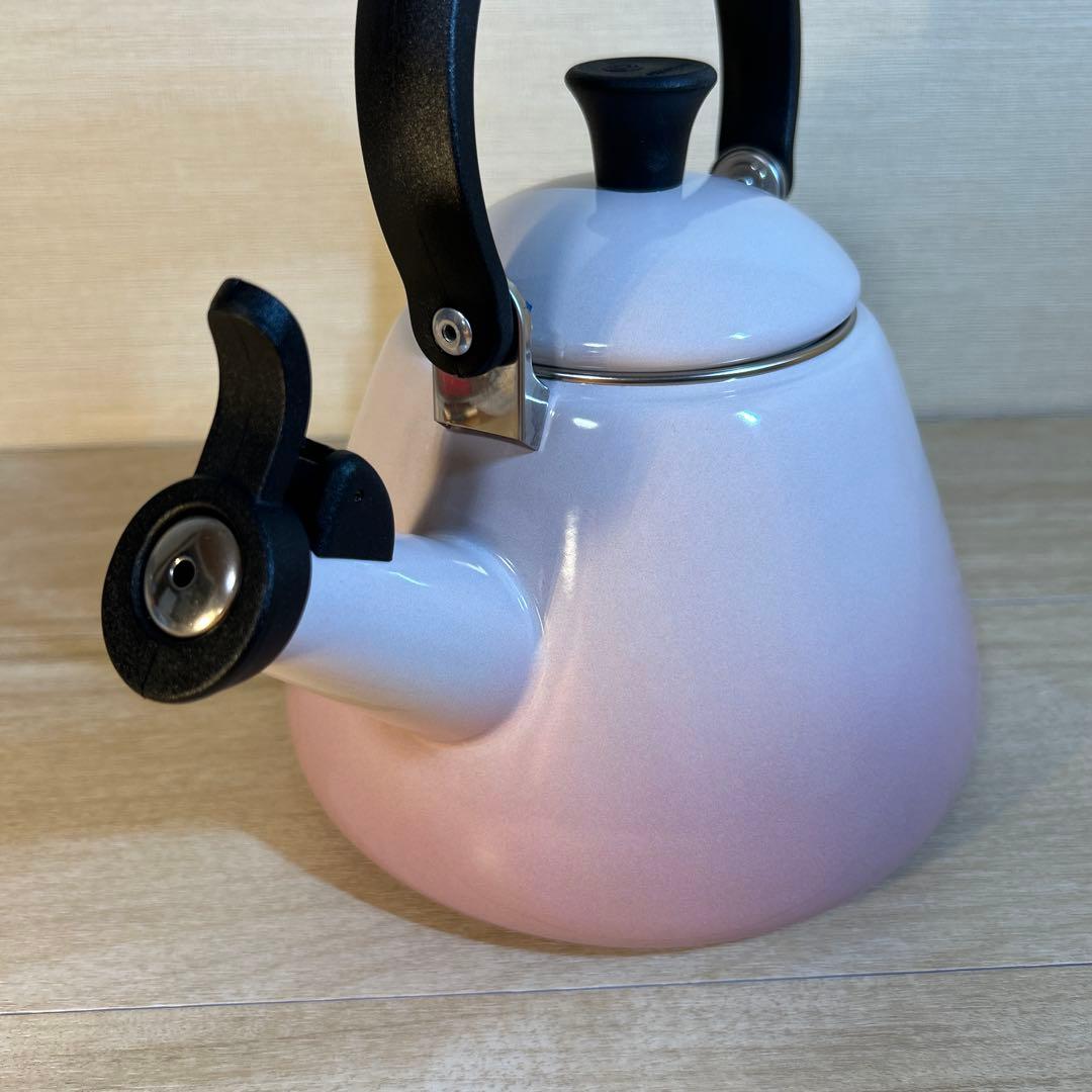 ルクルーゼ　ケトル・コーン　ケトル　やかん　シェルピンク　1.6L