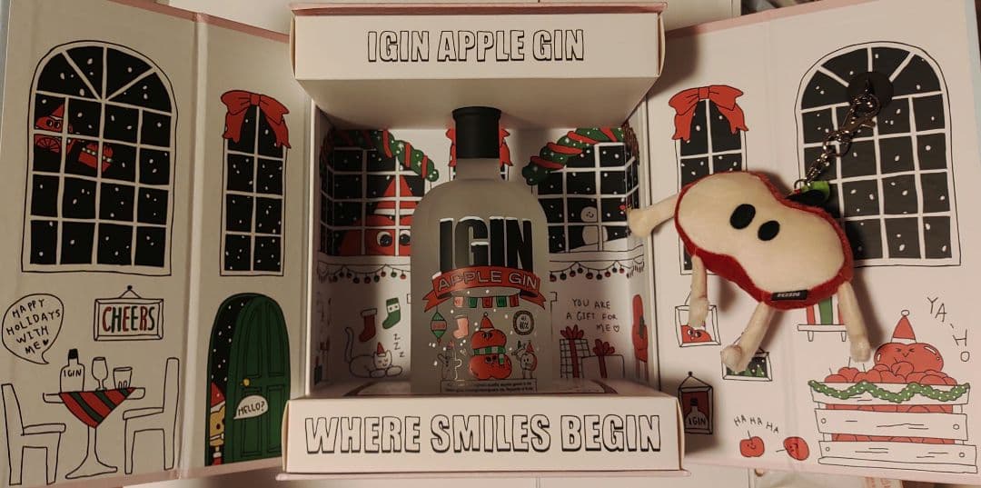 IGIN APPLEGIN ホリデースペシャル　BOX　　ピンク