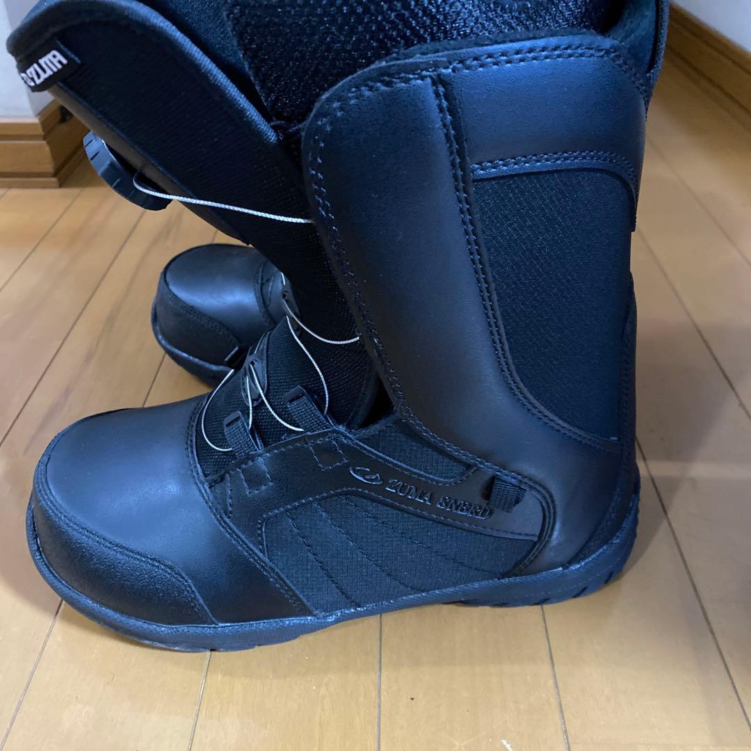 ZUMA スノーボード用 ブラックブーツ 25cm