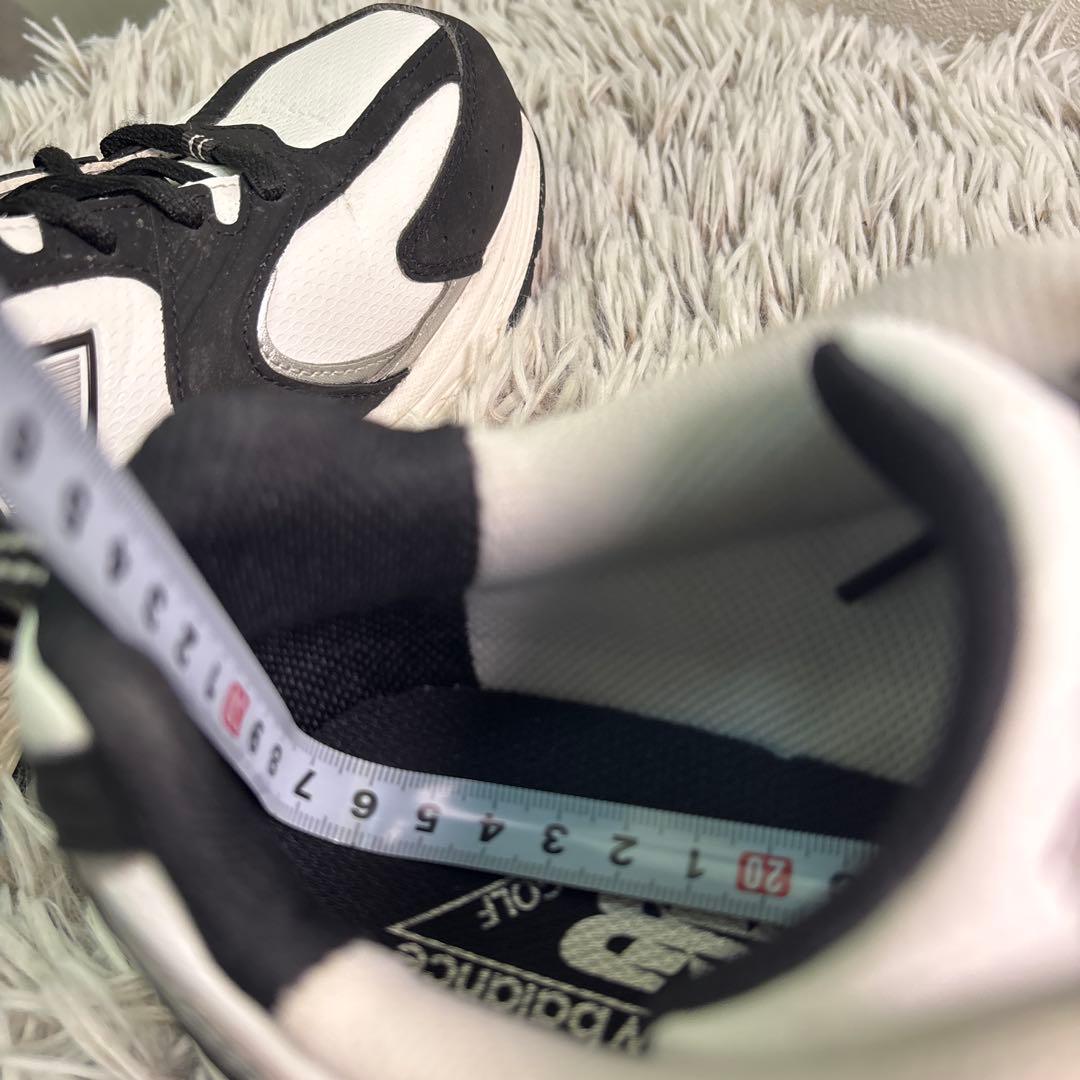 【美品】New Balance ゴルフシューズ 27㎝　ホワイト/ブラック