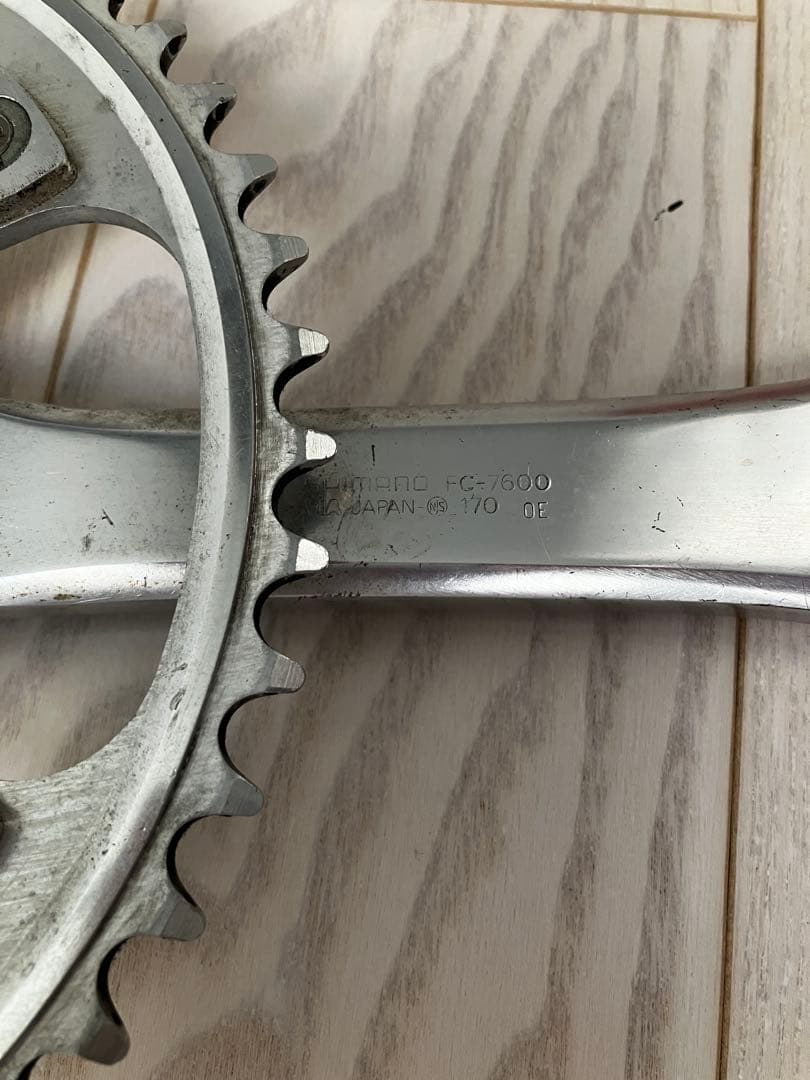 シマノ　デュラエース　FC-7600 クランク　49T Dura-Ace NJS