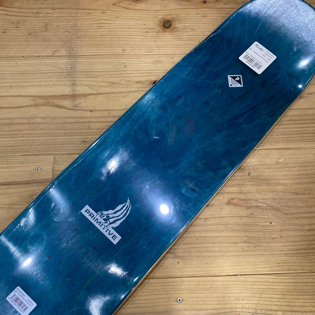新品　primitive スケートボードデッキ8.25インチ
