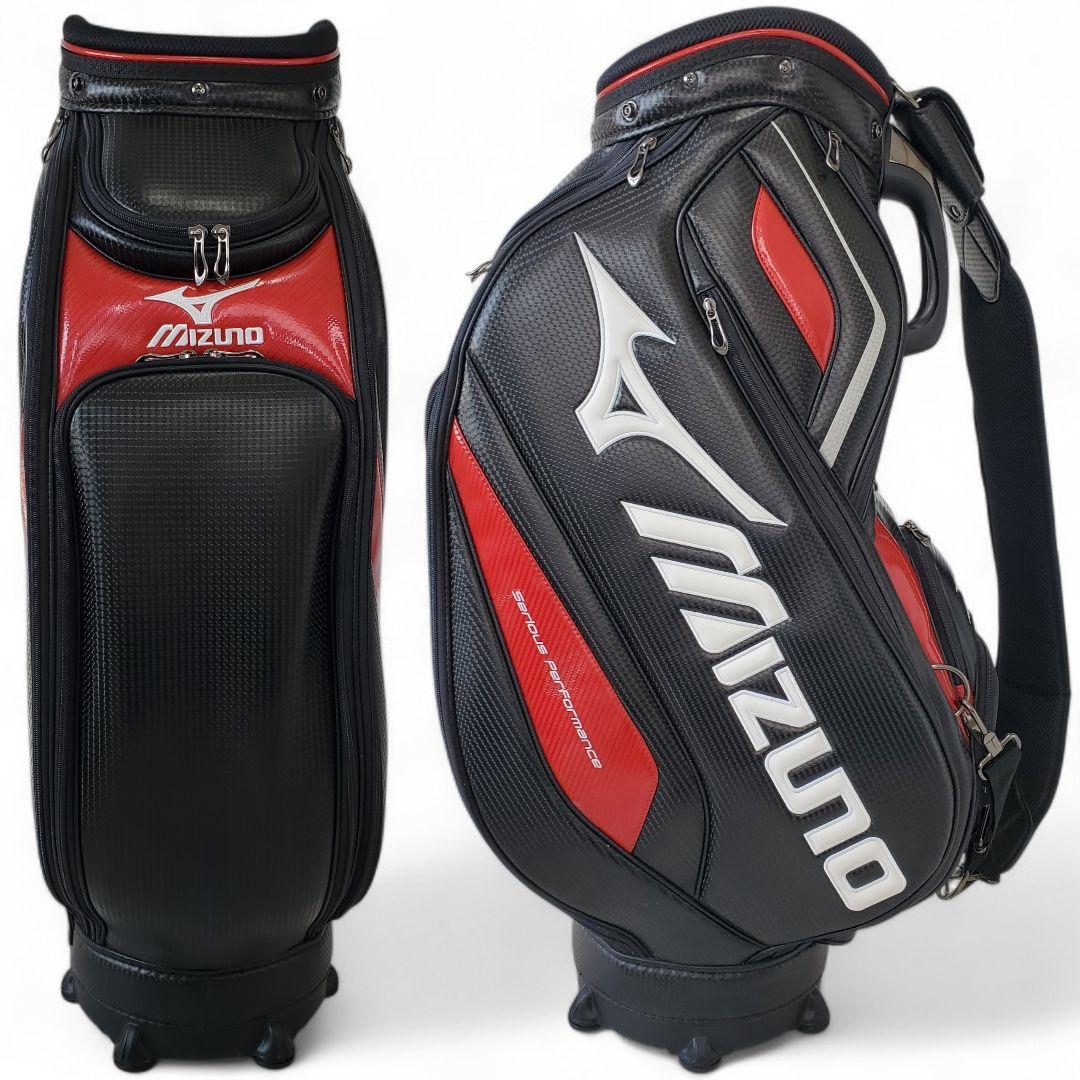 美品 MIZUNO MP ツアー キャディバッグ