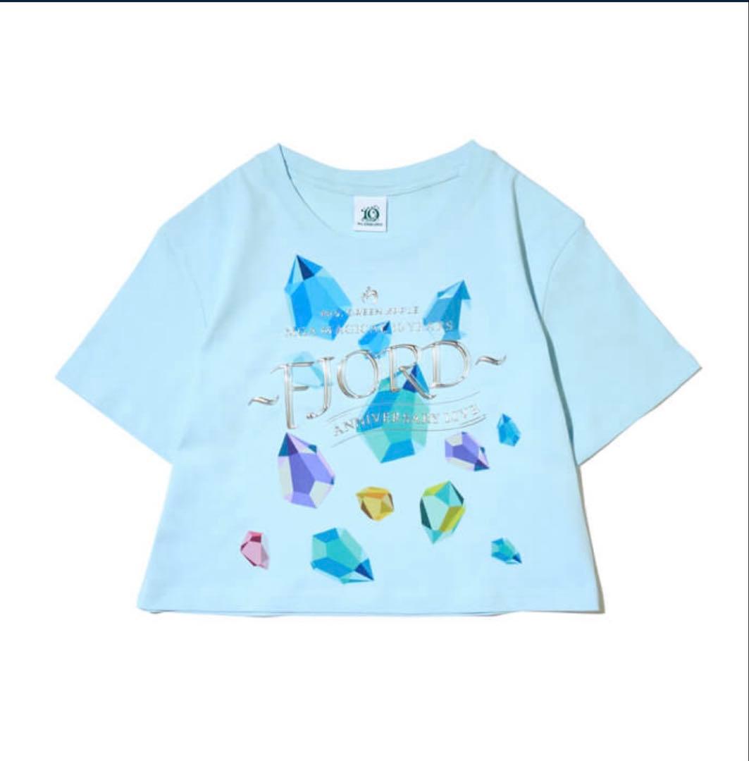 Mrs.GREEN APPLE FJORD クリスタル Tシャツ　ミセス