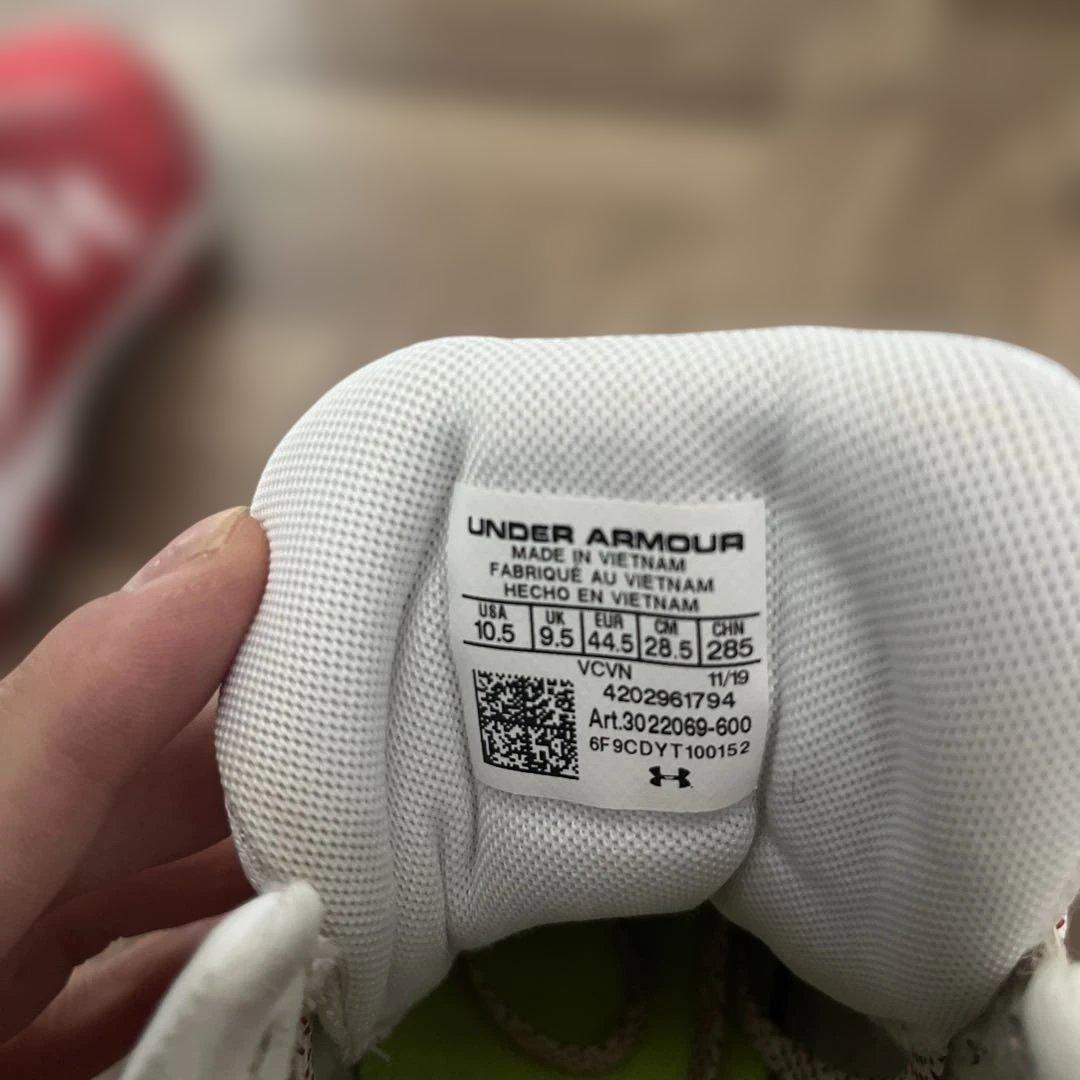 Under Armour スパイクシューズ レッド/ホワイト