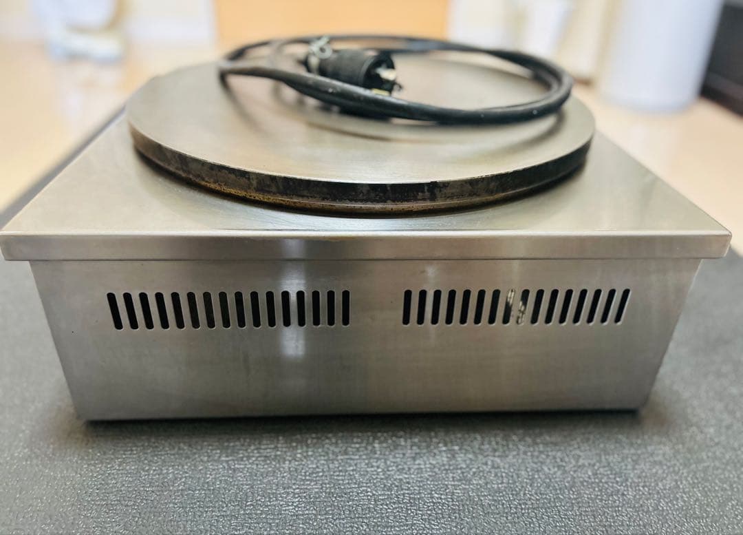 ニチワ 200V 電気クレープ焼器 CM-410H