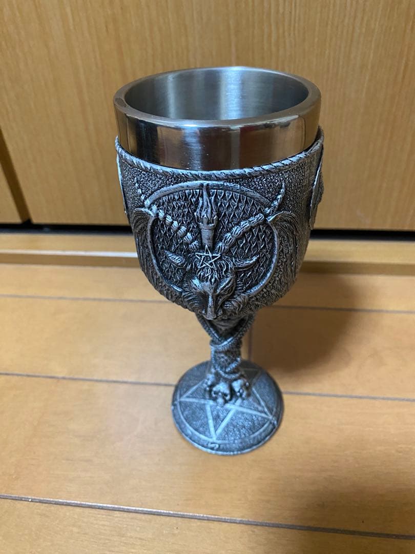 聖杯　西洋彫刻 ダークサタニズム