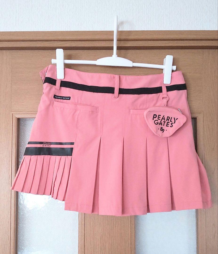 【新品タグ付】PEARLY GATES♡プリーツミニスカート インナーパンツ付