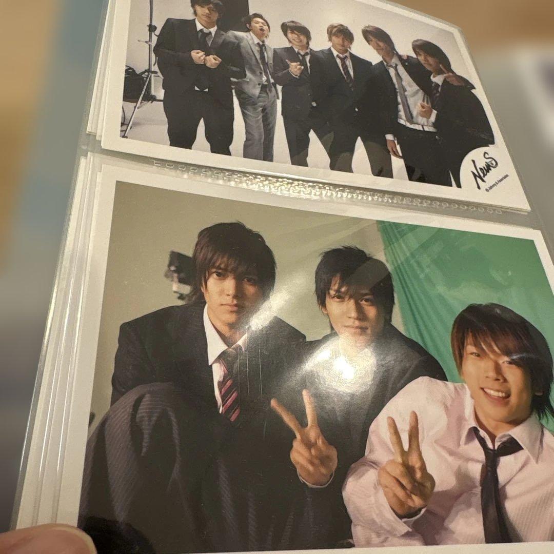 NEWS 貴重　公式写真　山下智久　錦戸亮　手越祐也