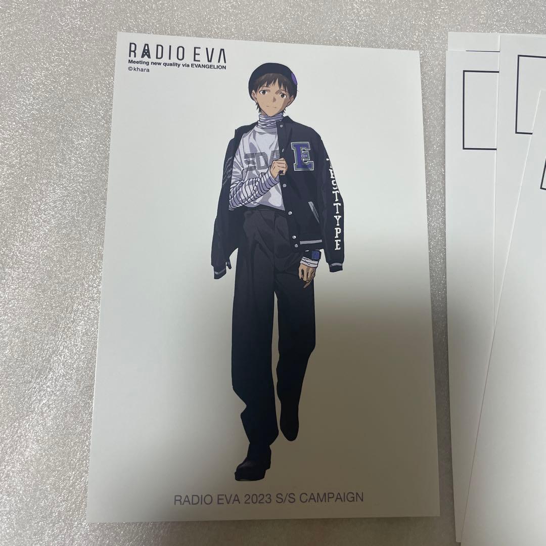 エヴァンゲリオン ポストカード5枚セット RADIO EVA 2023