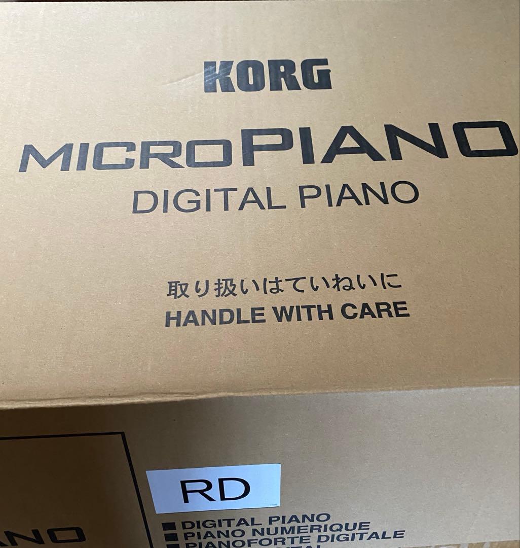 KORG microPIANO デジタルピアノ RD